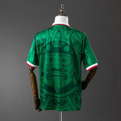 Maillot de football rétro domicile Mexique 1998