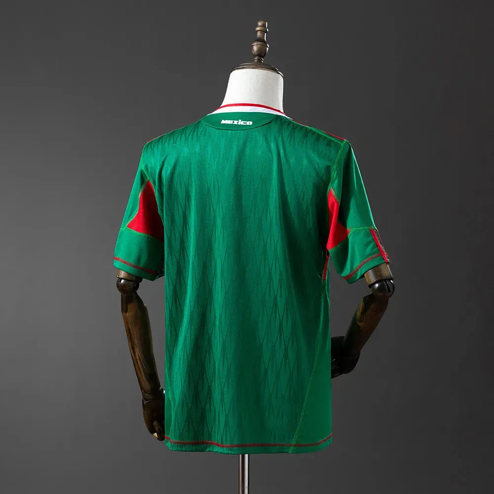 Mexiko 2010 Heim-Retro-Fußballtrikot