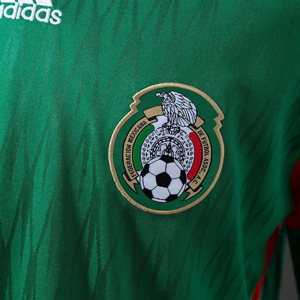 Mexiko 2010 Heim-Retro-Fußballtrikot
