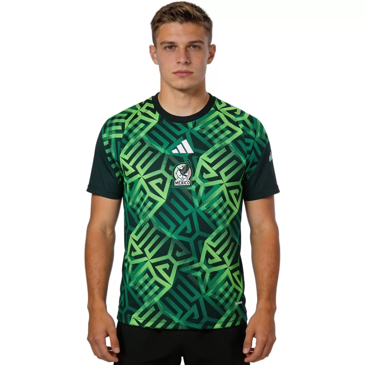 Mexiko Pre-Match Fußballtrikot Weltmeisterschaft 2026