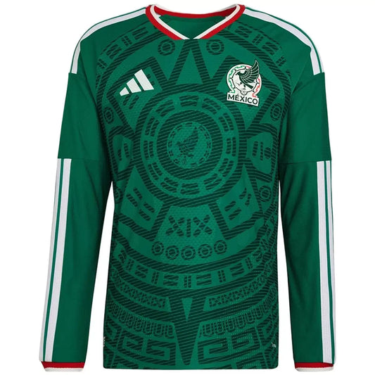 Mexiko Langarm Heimtrikot Spielerversion Weltmeisterschaft 2026