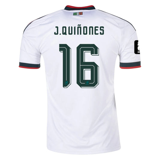 J. Quiñones #16 Mexico uitshirt voetbalshirt WK 2026