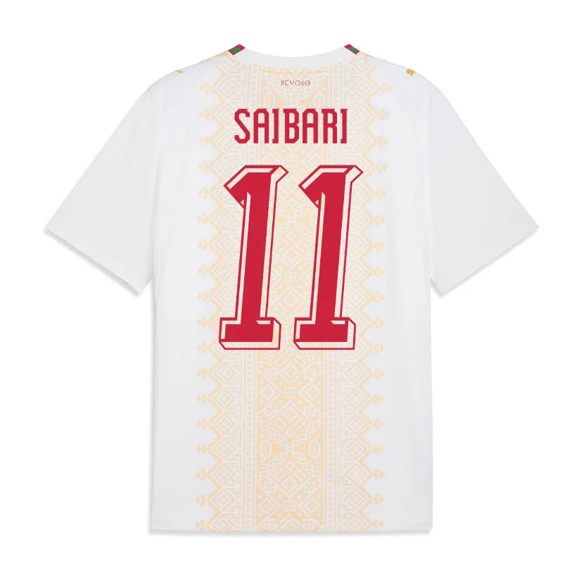 サイバリ #11 モロッコ代表 2026 ワールドカップ アウェイ サッカーユニフォーム