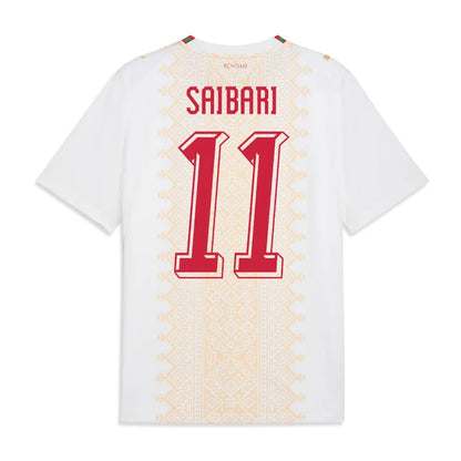 サイバリ #11 モロッコ代表 2026 ワールドカップ アウェイ サッカーユニフォーム