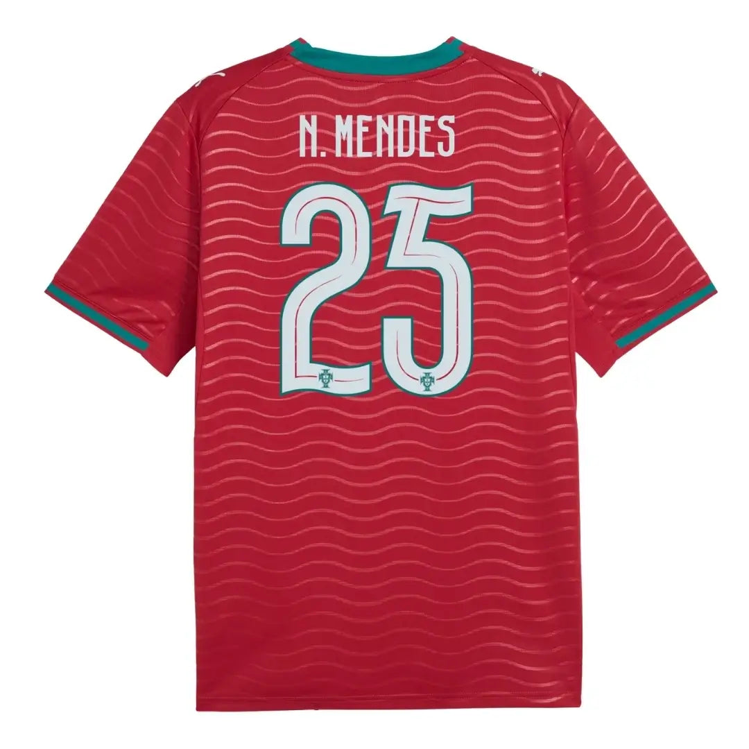 N. MENDES #25 Portugal Hjemmedrakt 2026 Verdensmesterskap