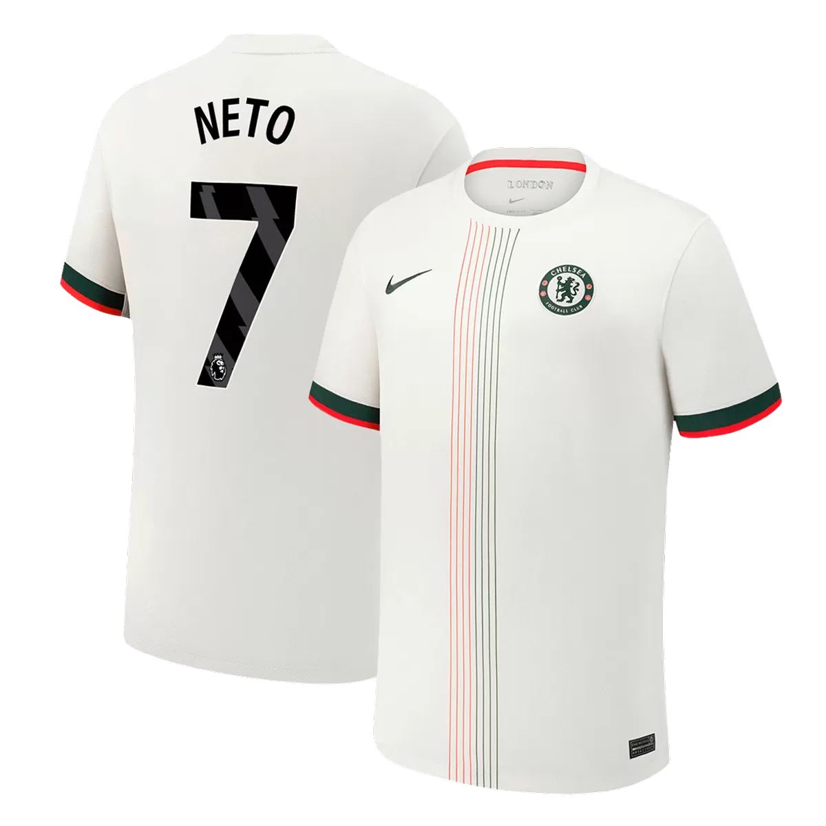 NETO #7 Chelsea bortedrakt 2025/26 hvit