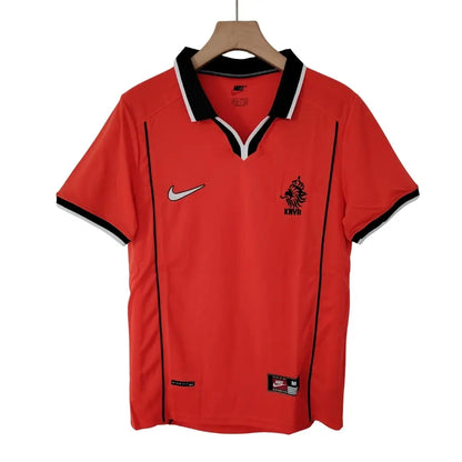 Nederland 1998 hjemme-retro-fotballdrakt