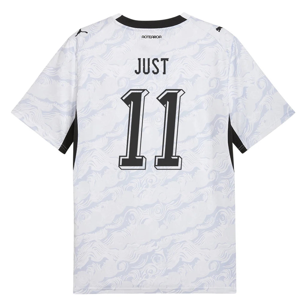 Nur das #11 Neuseeland Auswärts-Fußballtrikot zur Weltmeisterschaft 2026