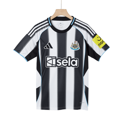 Newcastle United hjemmedrakt 2025/26 svart og hvit