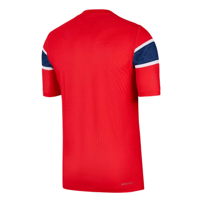 Maillot de football version joueur domicile Norvège Coupe du Monde 2026