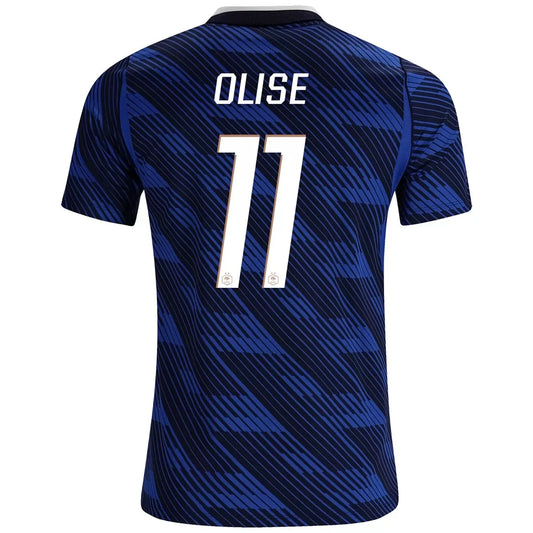 OLISE #11 France Home Soccer Jersey 2026 World Cup