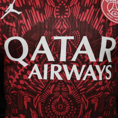 PSG Special Player Version Fußballtrikot 2026/27 Rot