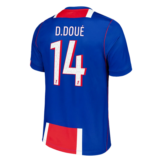 Camiseta de fútbol O.DEMBÉLÉ #10 PSG Primera equipación 2025/26