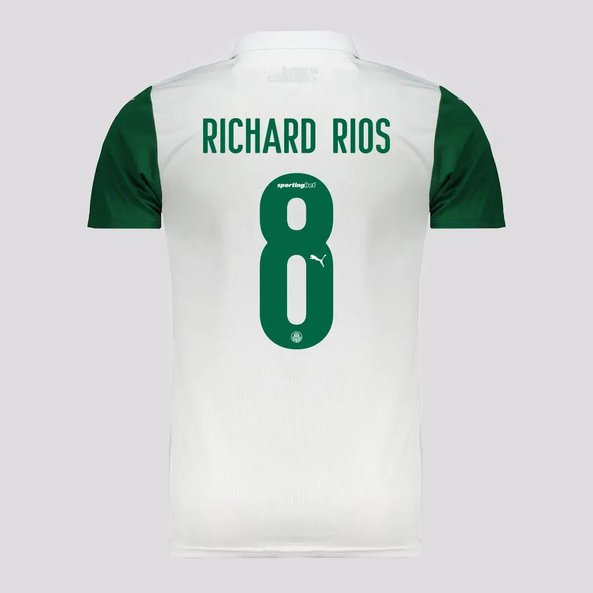 Φανέλα ποδοσφαίρου Richard Rios #8 SE Palmeiras εκτός έδρας 2025/26