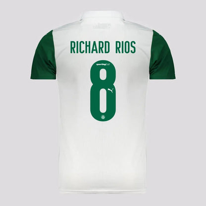 Φανέλα ποδοσφαίρου Richard Rios #8 SE Palmeiras εκτός έδρας 2025/26