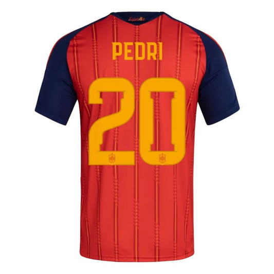 PEDRI #20 Spaans voetbalshirt thuistenue WK 2026