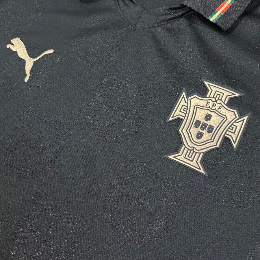 Maillot Eusébio Portugal Pantera Negra Joueur Version 2026