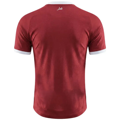 Qatar Thuis Spelerversie Voetbalshirt WK 2026