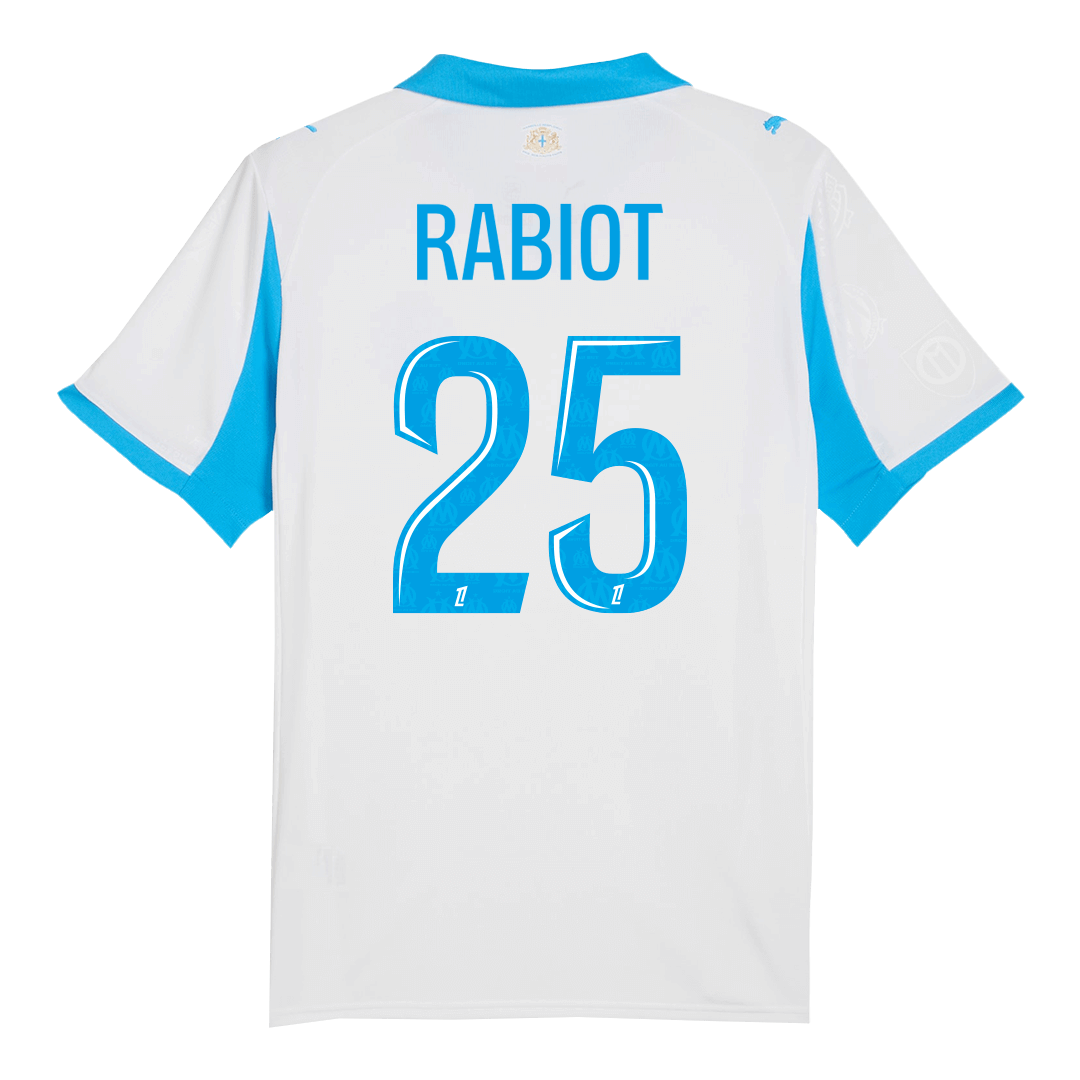RABIOT #25 Olympique de Marseille Thuisshirt 2025/26