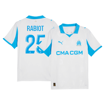 RABIOT #25 Olympique de Marseille Thuisshirt 2025/26