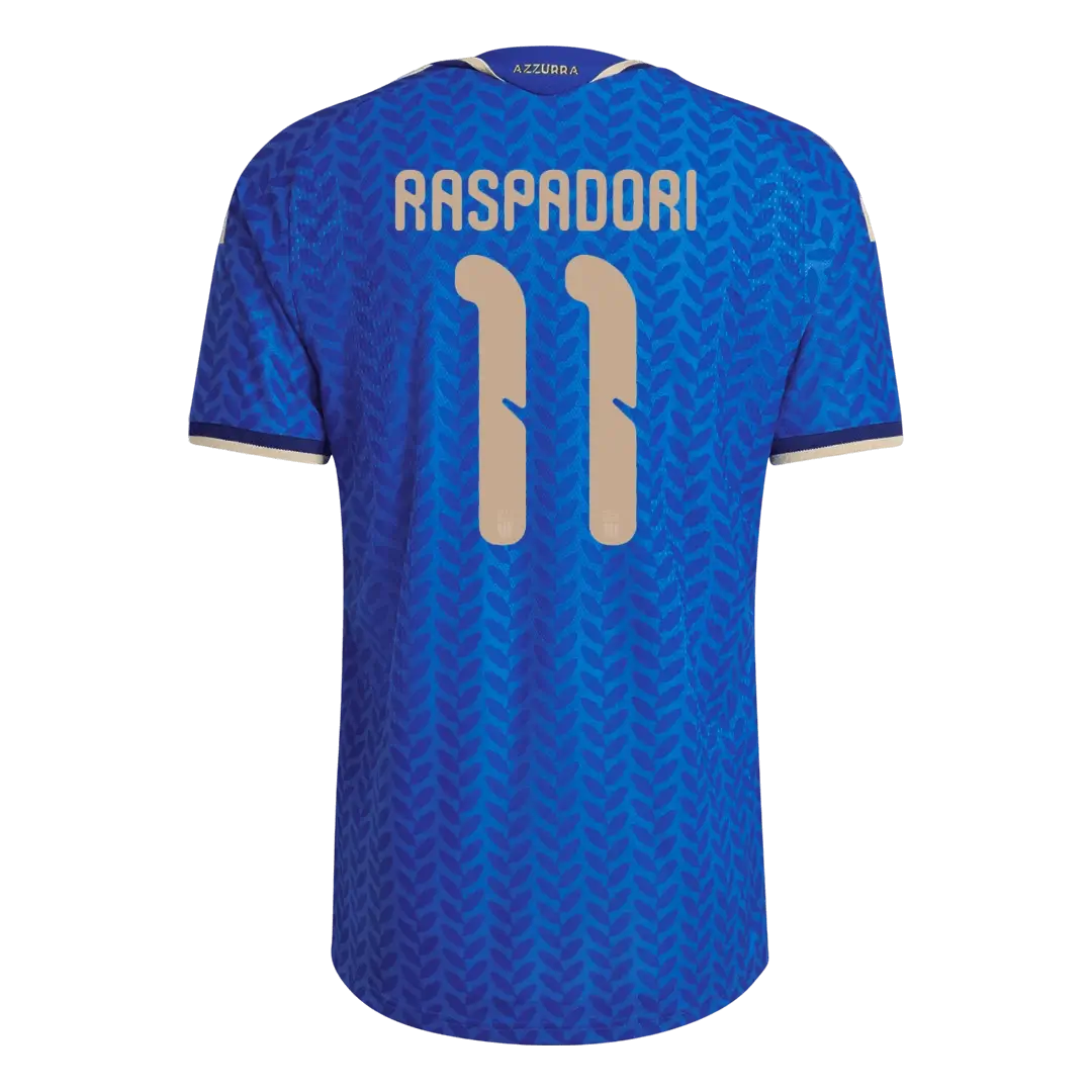 ラスパドーリ #11 イタリア代表 2026 ワールドカップ 選手用ホームユニフォーム