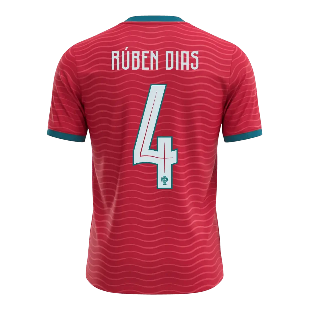 RÚBEN DIAS #4 Portugal Heimtrikot Fußball-Weltmeisterschaft 2026