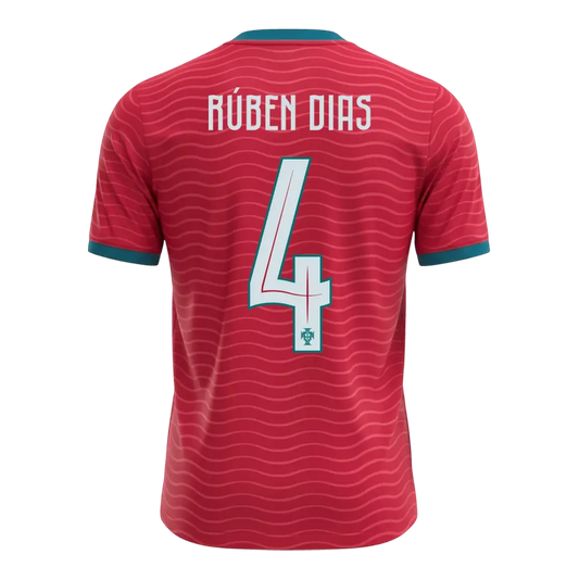 RÚBEN DIAS #4 Portugal Hjemmedrakt Fotball-VM 2026
