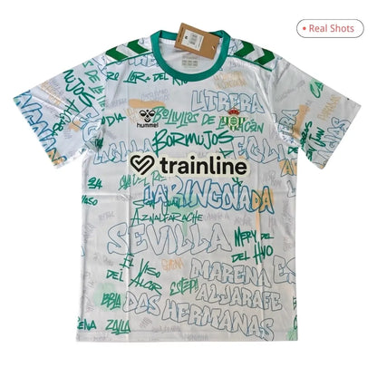 Real Betis Pre-Match Fußballtrikot 2025/26
