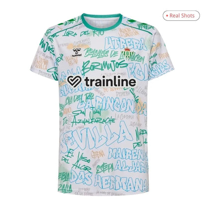 Real Betis Pre-Match Fußballtrikot 2025/26