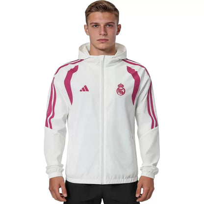 Los Blancos Hoodie Windbreaker Jacket White 2026/27