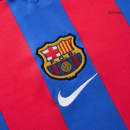 Camiseta de fútbol retro local del Barcelona 2001/02 de XAVI #6