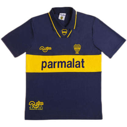 #10 Retro Diego Maradona x Boca Juniors hjemmetrøye 1993/95
