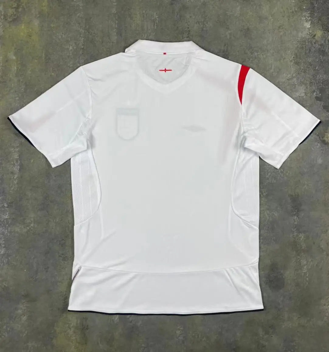 Gerrard #4 Retro Engeland 2006 thuisshirt voetbalshirt