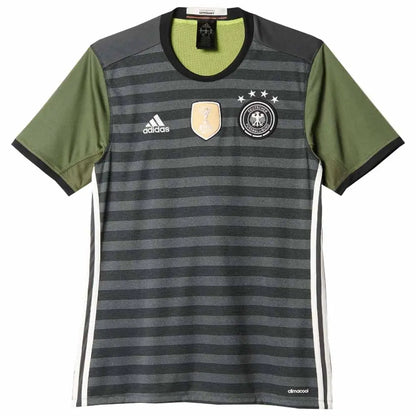 Camiseta retro de fútbol de visitante de Alemania 2016
