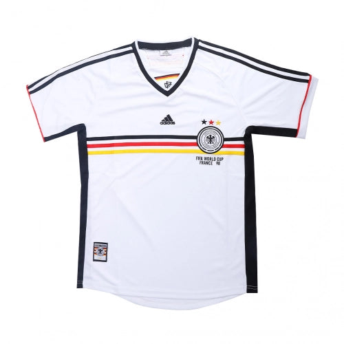 Germany 1998 Home Retro Football Jersey