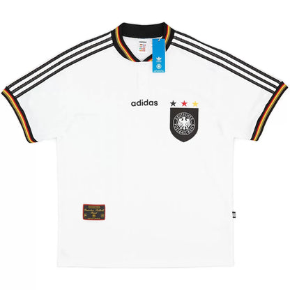 Maillot de football rétro Allemagne domicile Coupe d'Europe 1996