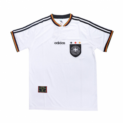 Maillot de football rétro Allemagne domicile Coupe d'Europe 1996