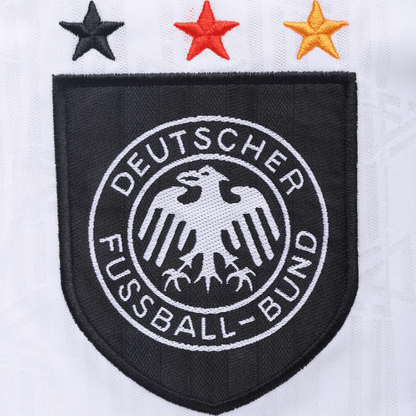 Maillot de football rétro Allemagne domicile Coupe d'Europe 1996