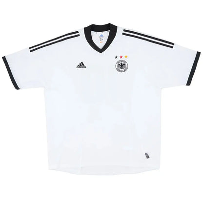 Retro Germany Home Football Jersey 2002