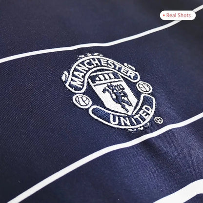 Camiseta de fútbol retro de visitante del Manchester United 1999/00 de Scholes #18