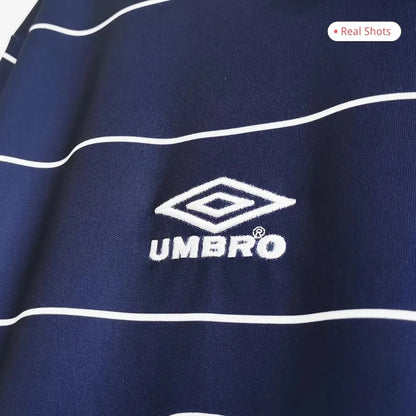 Camiseta de fútbol retro de visitante del Manchester United 1999/00 de Scholes #18
