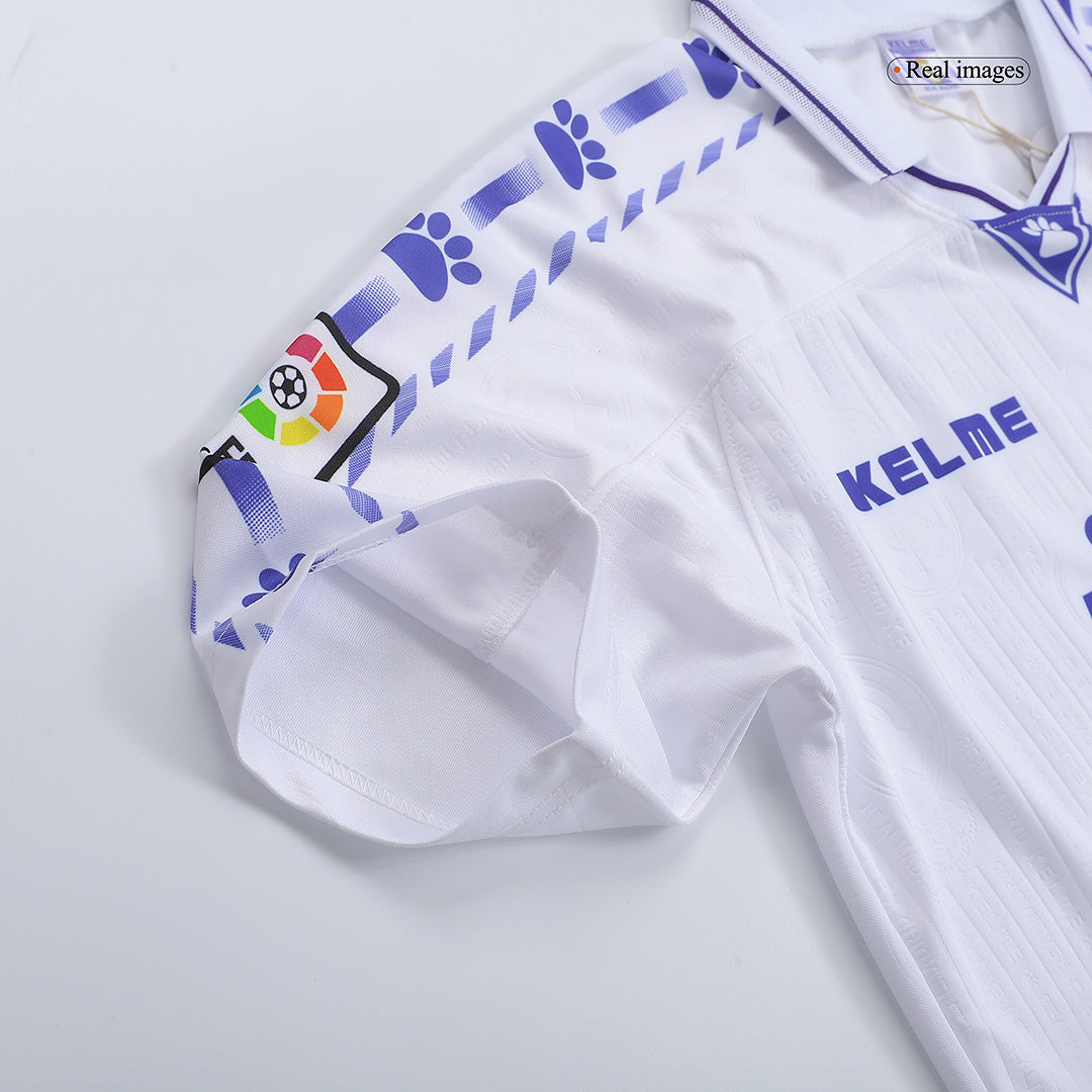 Real Madrid 1996/97 retro voetbalshirt thuis