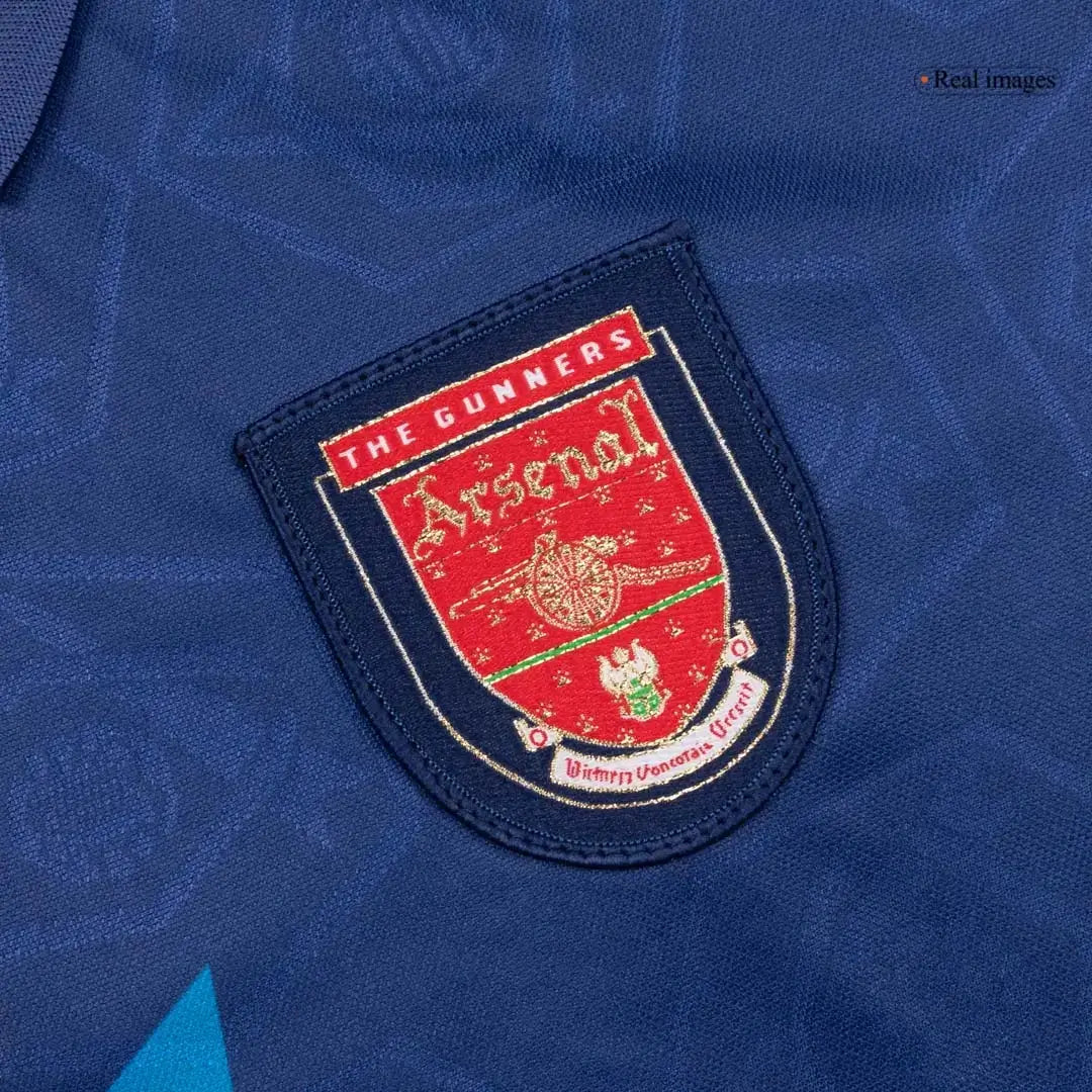 Ρετρό ποδοσφαιρική φανέλα εκτός έδρας ADAMS #6 Arsenal 1995/96