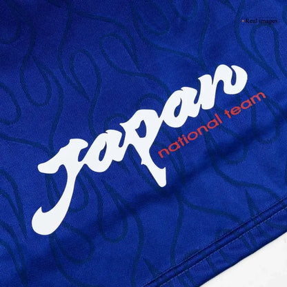 Maillot de football rétro domicile manches longues Coupe du Monde 1998 Japon