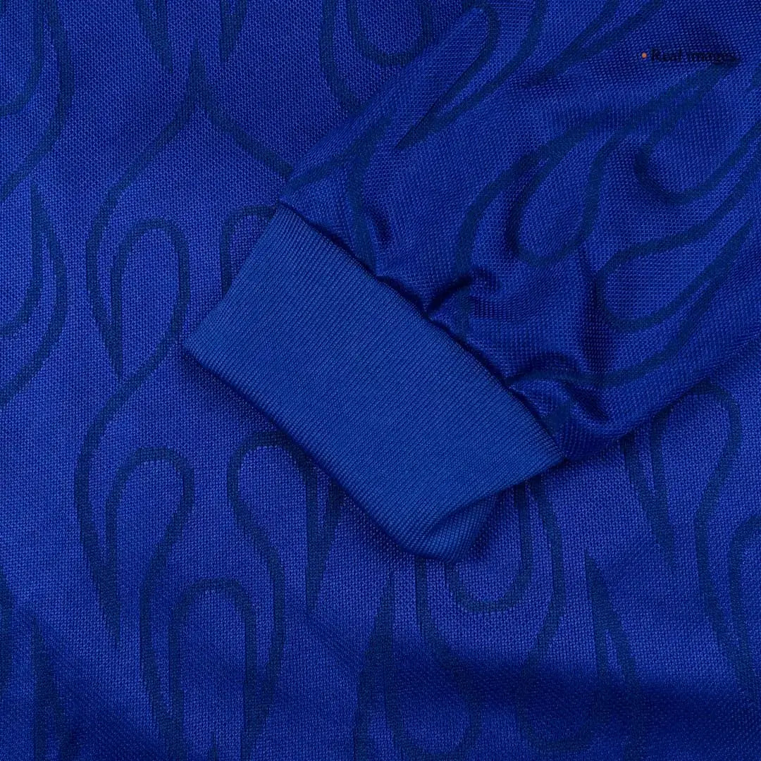 Maillot de football rétro domicile manches longues Coupe du Monde 1998 Japon