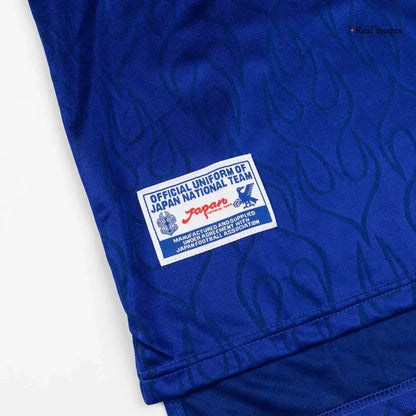 Maillot de football rétro domicile manches longues Coupe du Monde 1998 Japon