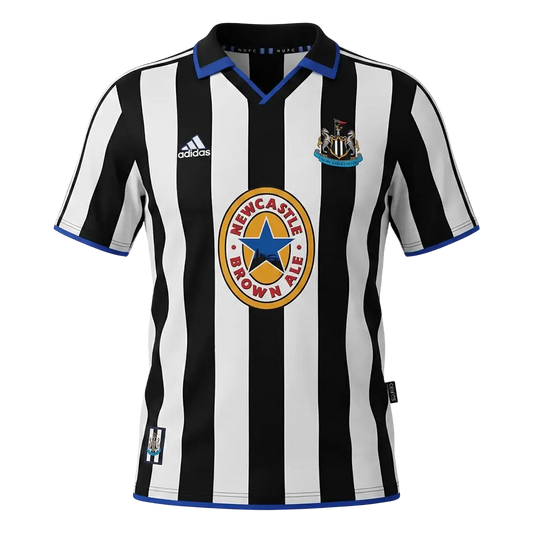 Newcastle United 1999/00 Heim-Retro-Fußballtrikot