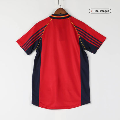 Camiseta de fútbol retro local de RAÚL #10 España 1998