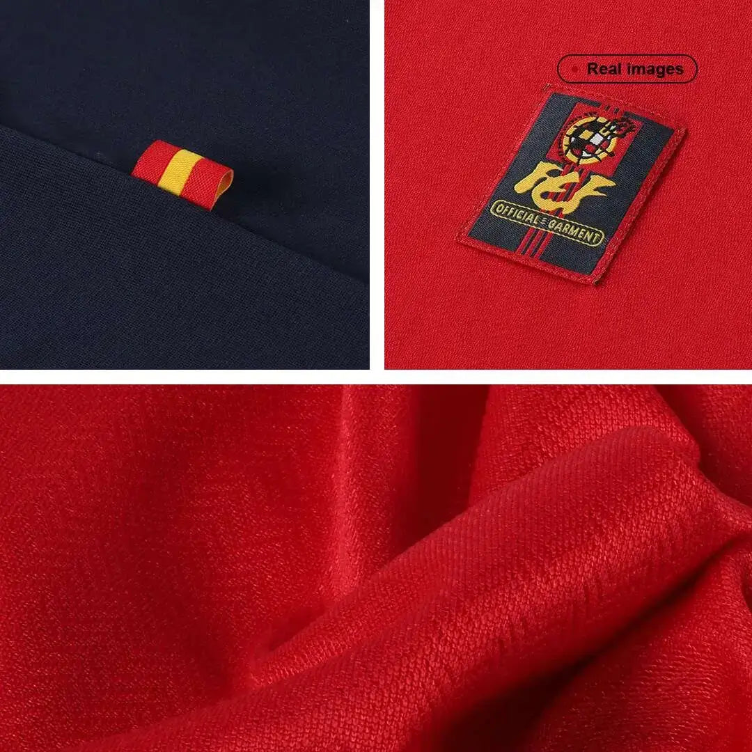 Camiseta de fútbol retro local de RAÚL #10 España 1998
