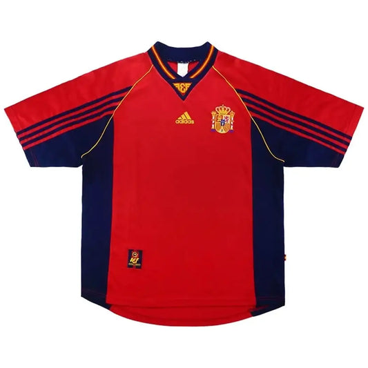 Spanien 1998 Heim Retro Fußballtrikot